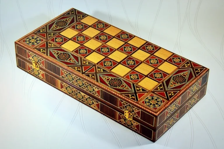 backgammon en mosaïque